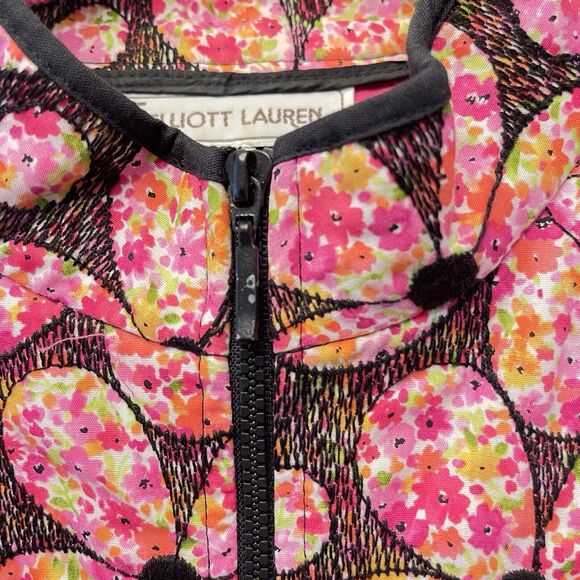 Elliott Lauren Vintage Smart Casual Chic Contemporary jacket blazer chic Sz 10 - Picture 7 of 13